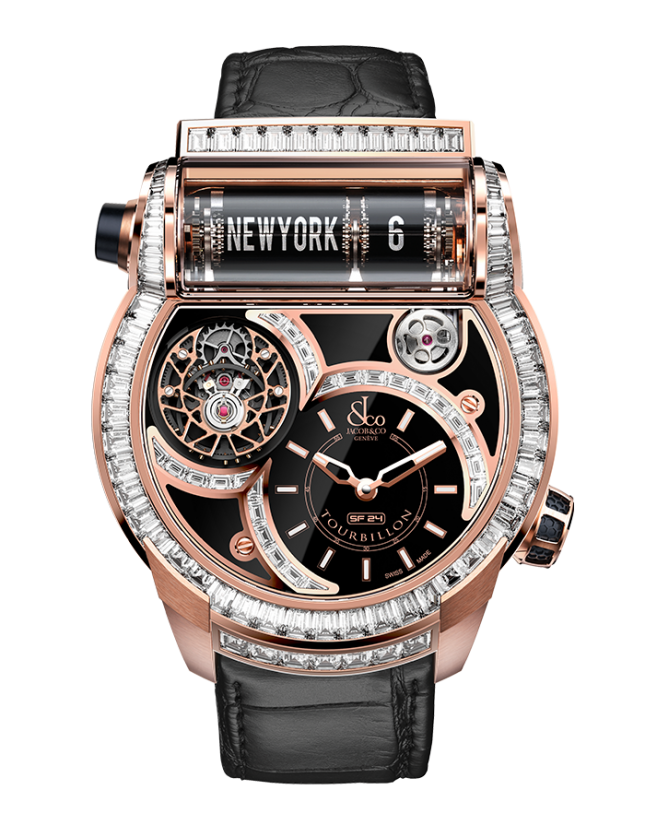 Jacob Co Epic SF24 Tourbillon Baguette