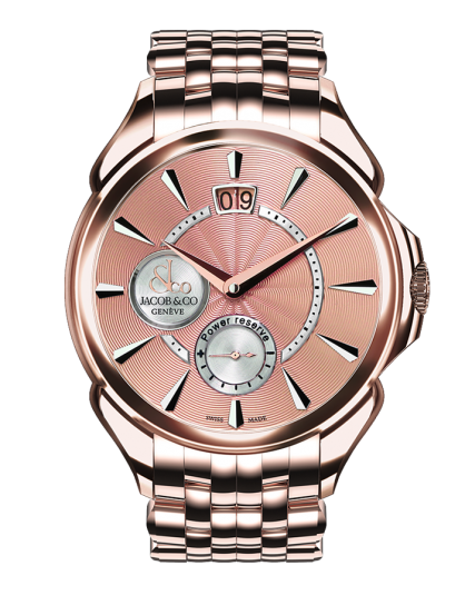 Jacob & Co PALATIAL CLASSIC MANUAL BIG DATE - ROSE GOLD