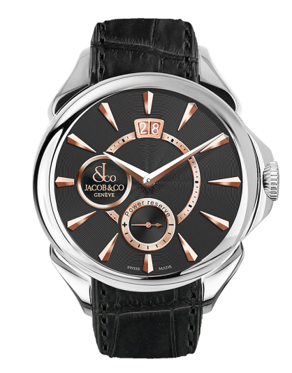 Jacob & Co PALATIAL CLASSIC MANUAL BIG DATE - STEEL