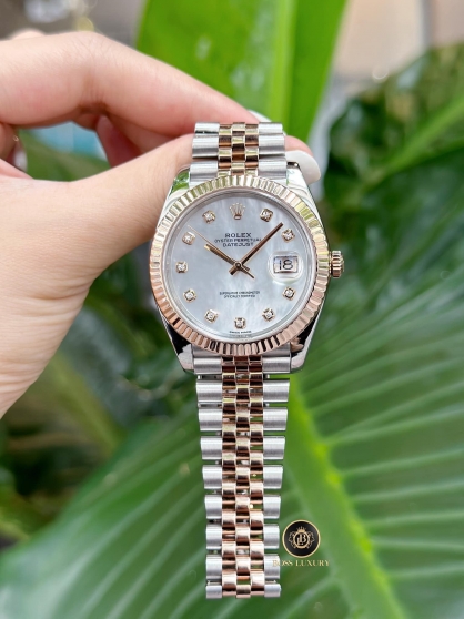 Rolex Datejust 126334 Mặt Khảm Trai