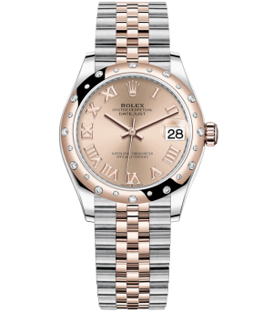Đồng hồ Rolex Datejust 31 278341rbr-0006 Oystersteel, vàng Everose 