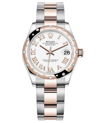 Đồng hồ Rolex Datejust 31 278341rbr-0001 Oystersteel, vàng Everose