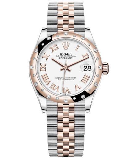 Đồng hồ Rolex Datejust 31 278341rbr-0002 Oystersteel, vàng Everose