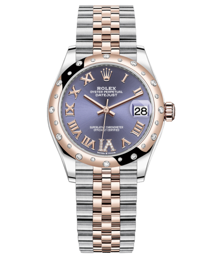 Đồng hồ Rolex Datejust 31 278341rbr-0020 Oystersteel, vàng Everose