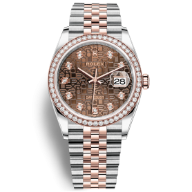 rolex datejust chocolate