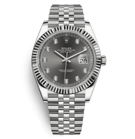 Rolex Datejust 41 Oystersteel and White Gold 126334-0006