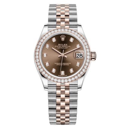 Rolex Datejust 31 Oystersteel and Everose Gold m278381rbr-0028