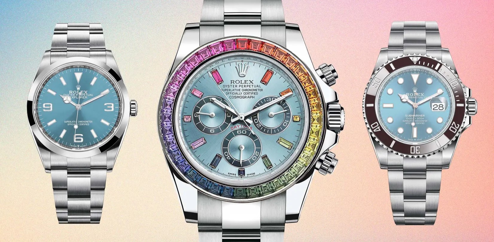 Rolex kỷ niệm 3 biểu tượng đồng hồ lớn nhất của hãng - Có gì mới đáng chờ đợi?