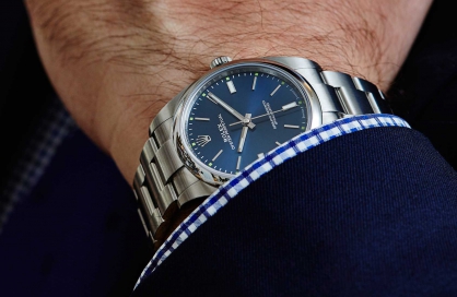 Kinh nghiệm chọn mua đồng hồ Rolex Oyster Perpetual Blue