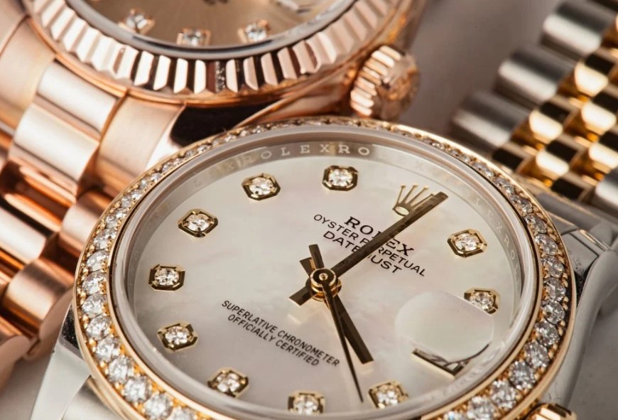 Top đồng hồ Rolex vàng đẹp dành cho phái nữ
