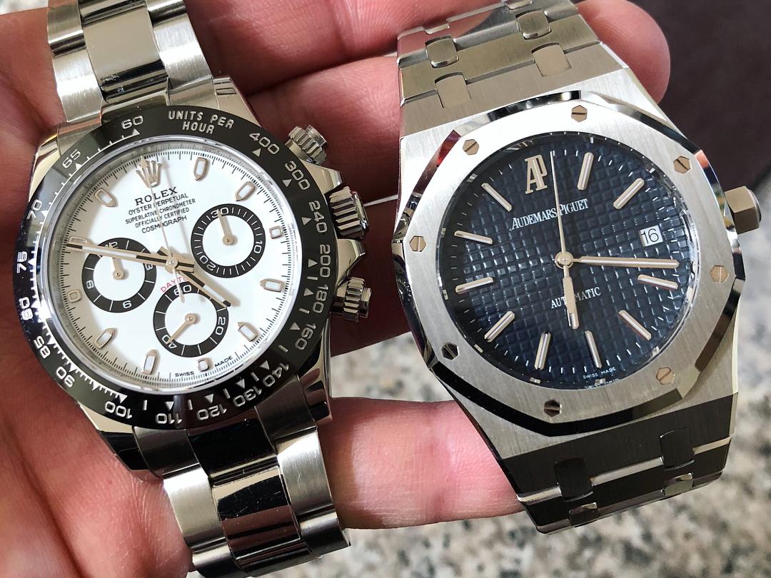 Đặt Audemars Piguet và Rolex lên bàn cân, bạn chọn đồng hồ bằng thép không gỉ của thương hiệu nào?