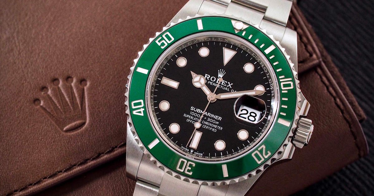 Đồng hồ Rolex xanh lá: Sự lựa chọn nâng tầm cá tính quý ông