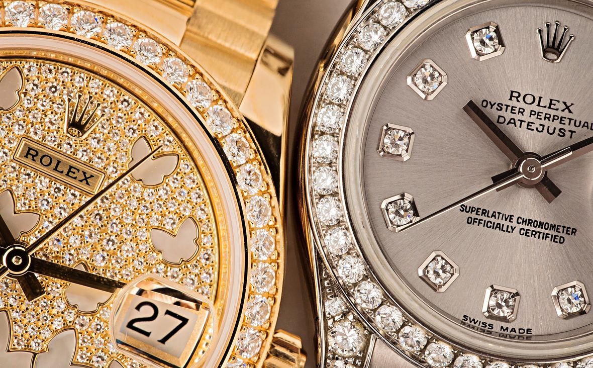 Nâng tầm phong cách với những mẫu đồng hồ Rolex kim cương lấp lánh