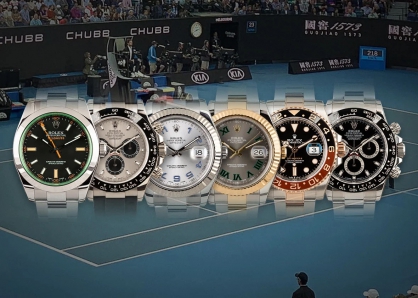 Điểm mặt những mẫu đồng hồ Rolex đồng hành cùng các ngôi sao quần vợt hàng đầu thế giới