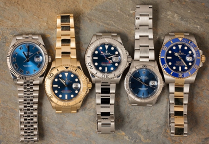 Gợi ý chọn đồng hồ Rolex mặt số xanh dành cho các quý ông