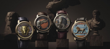Tuyệt phẩm bộ tứ đồng hồ Vacheron Constantin với nguồn cảm hứng nghệ thuật từ bảo tàng Louvre 