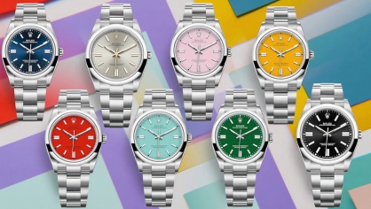 Chiêm ngưỡng những chiếc đồng hồ sang trọng đa sắc màu tuyệt vời nhất