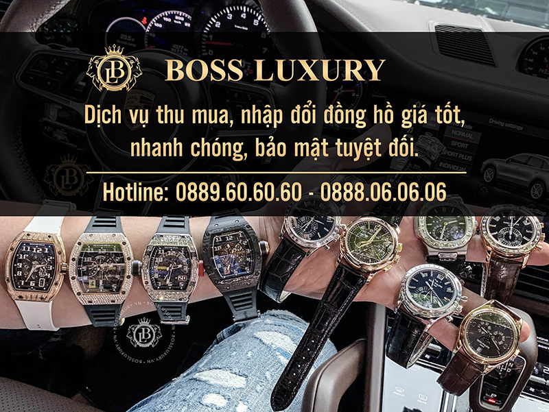 Thu mua đồng hồ Patek Philippe chính hãng tại Boss Luxury
