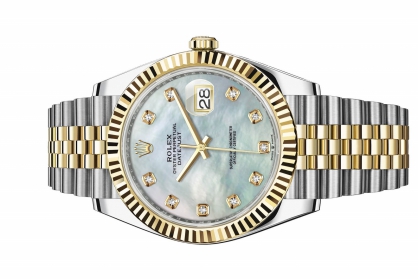 Review đồng hồ Rolex Datejust 41 126333 mặt số vỏ trai trắng vô cùng độc lạ