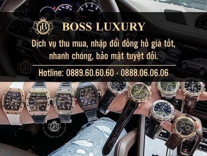 Thu mua đồng hồ Franck Muller chính hãng tại Boss Luxury
