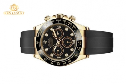 Ngắm những chiếc đồng hồ Rolex dây cao su Cosmograph Daytona sành điệu, trẻ trung