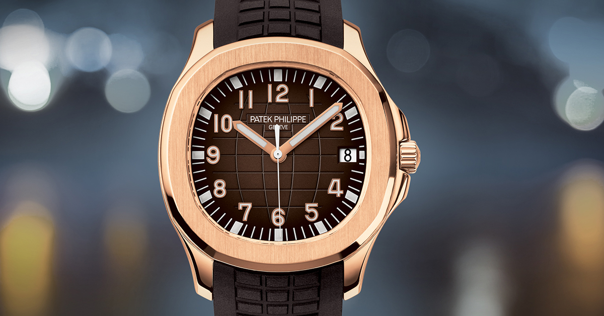 Giới thiệu đồng hồ Patek Philippe Aquanaut 5167R-001