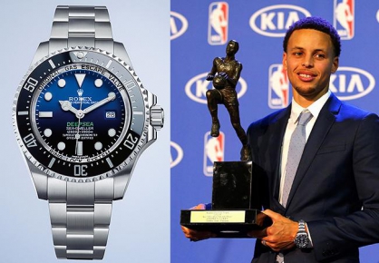 Ngôi sao bóng rổ Stephen Curry và bộ sưu tập đồng hồ đẳng cấp